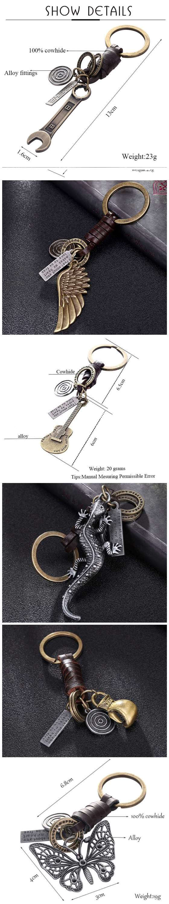 JewelryBund Stealth Aircraft Pendant Vintage Style Key Chain/ Key Accessories - Copper